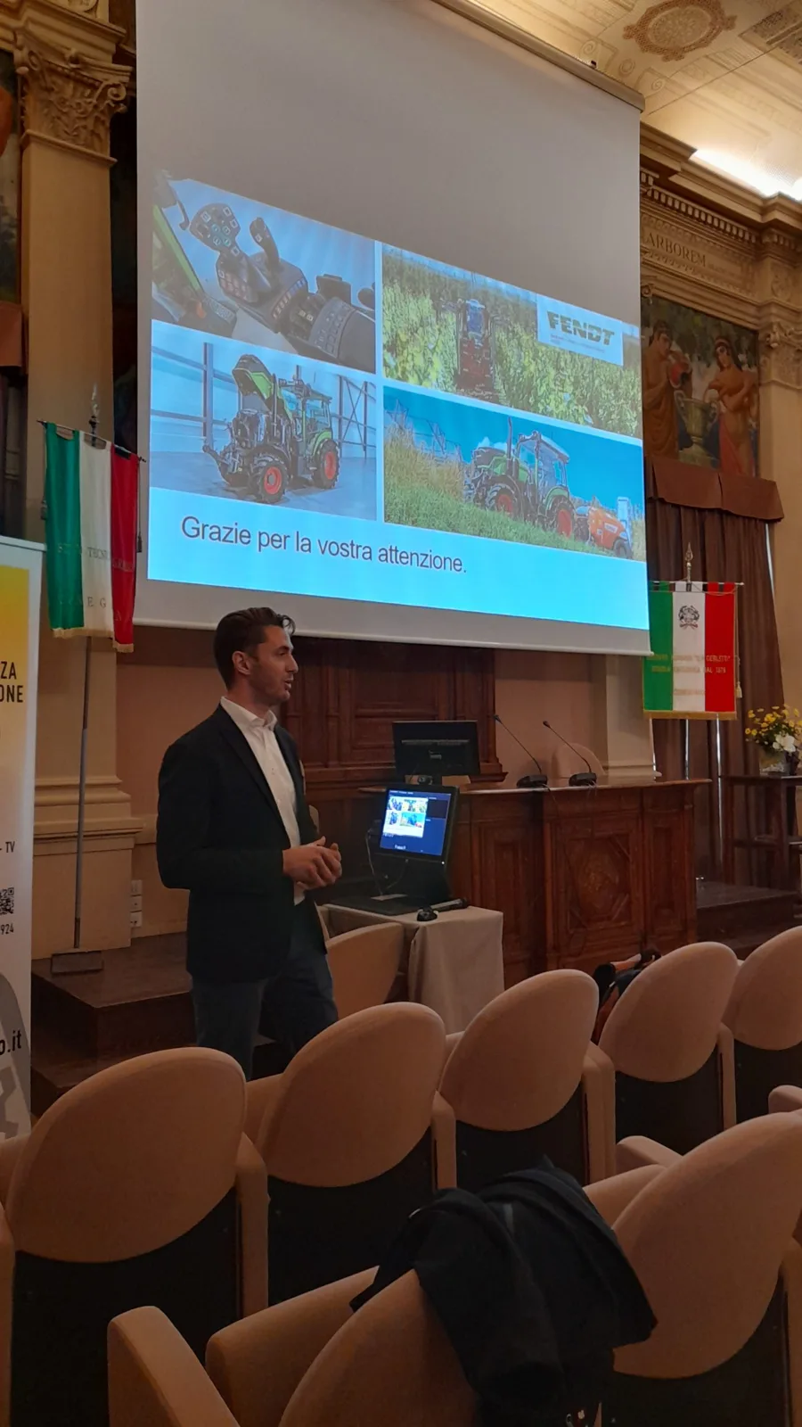 Fendt 211… una consegna speciale all’istituto GB Cerletti