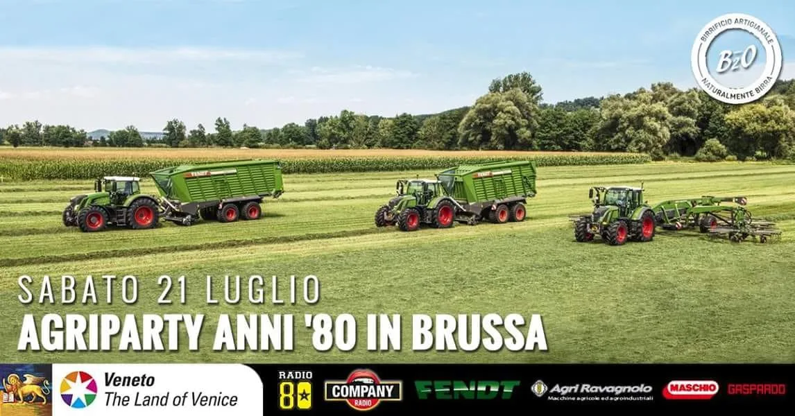 AGRIPARTY ANNI ’80 IN BRUSSA