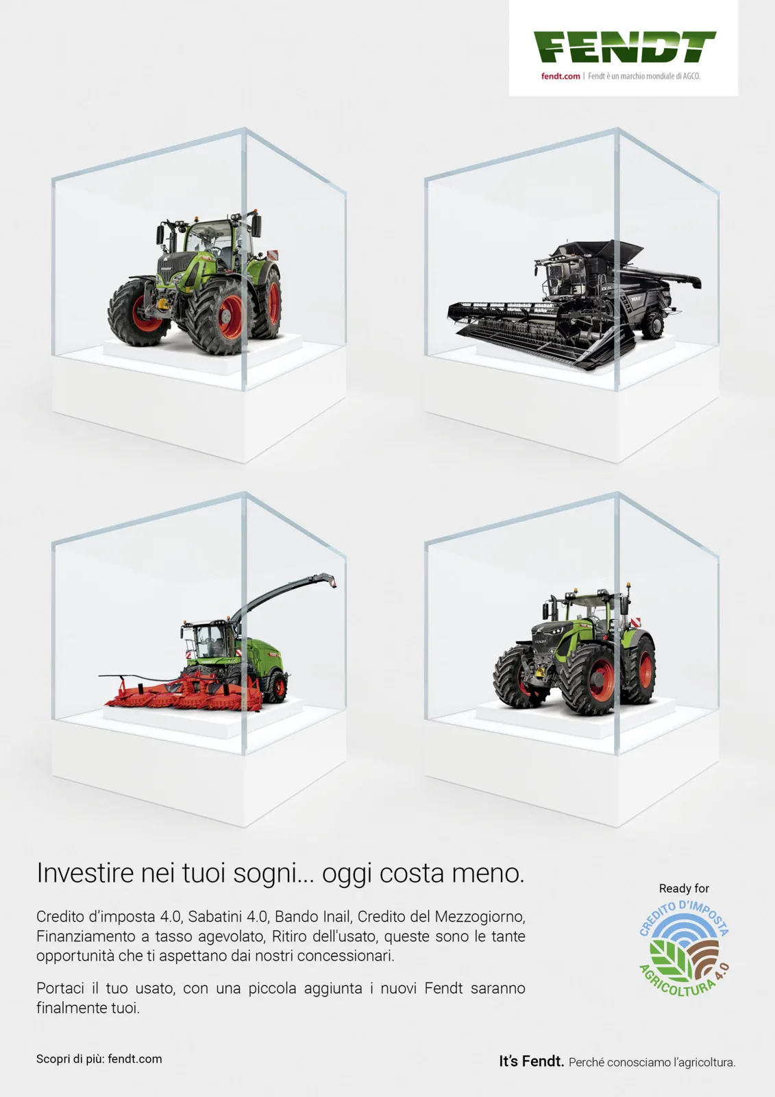 INVESTIRE NEI TUOI SOGNI…OGGI COSTA MENO
