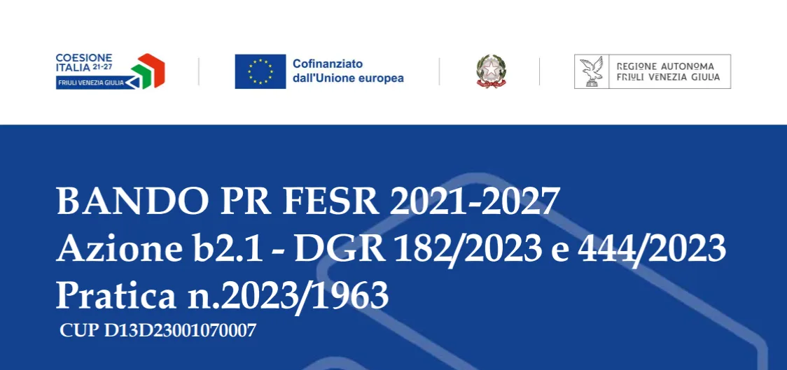 Progetti finanziati – Bando PR FESR 2021-2027