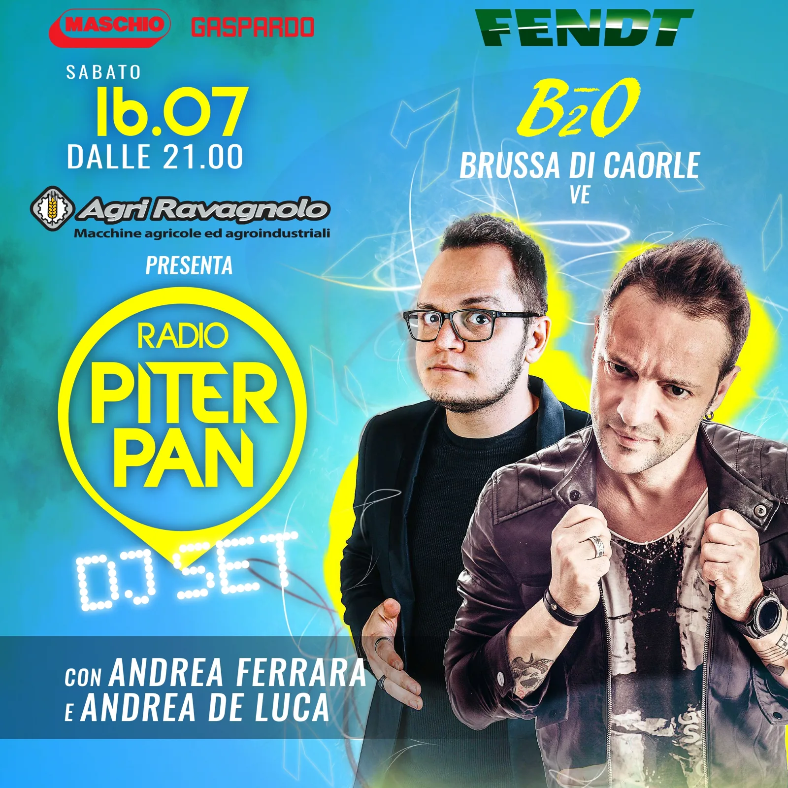 TUTTI IN BRUSSA!!! IL 16 LUGLIO SI SBOCCIA CON B2O E IL DJ SET DI RADIO PITERPAN